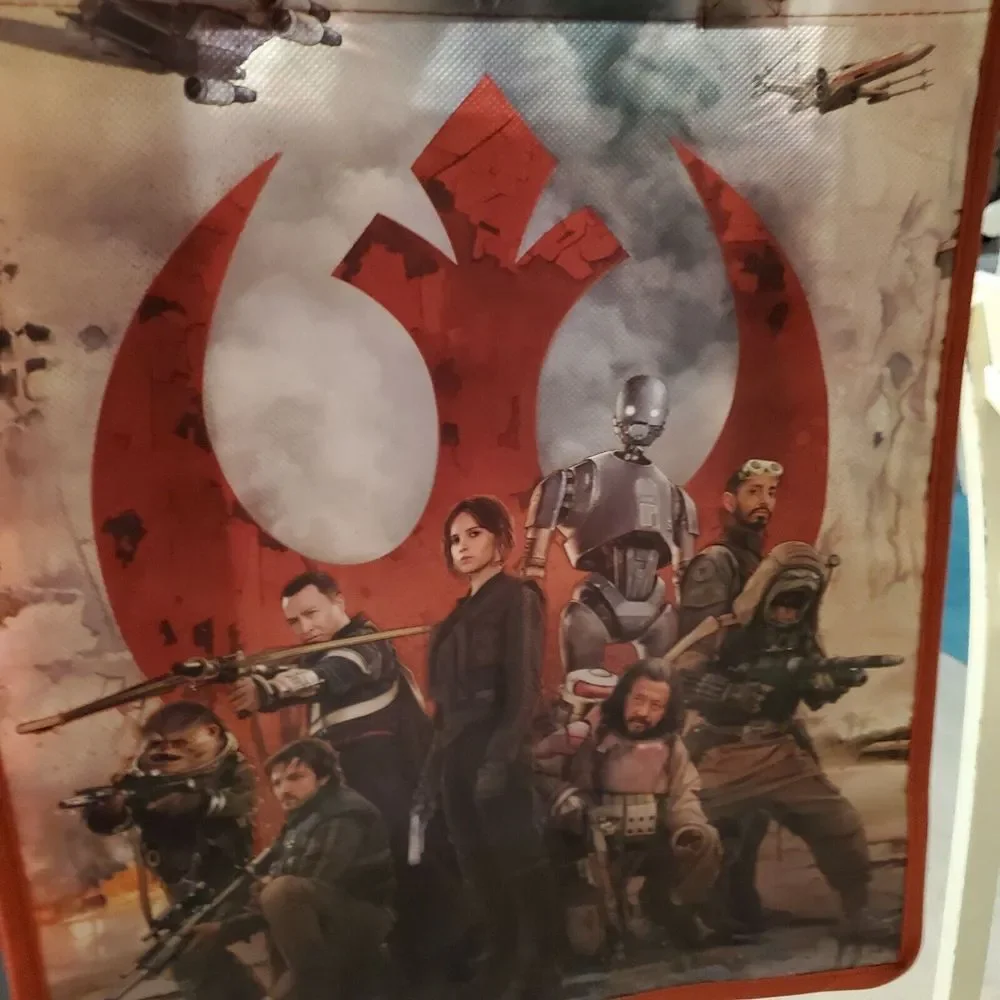 Star Wars‎ Resistance Reusable Tote Bag Halloween Candy Bag Shopper Tote